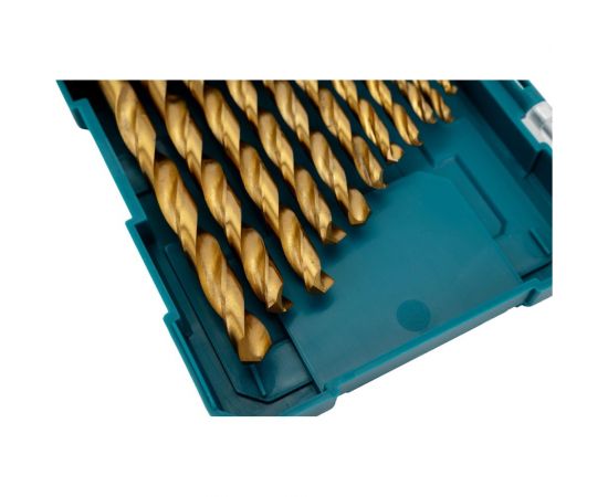 Набор сверл по металлу HSS-TiN Economy 13 шт, 1.5-6.5 мм, шаг 0.5 мм Makita D-72855 – изображение 7