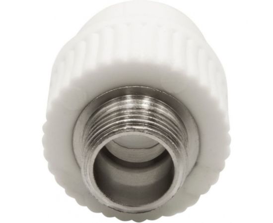 Комбинированная муфта VRT наружная, 20х1/2"", EVER plast, белый 538239 – изображение 8