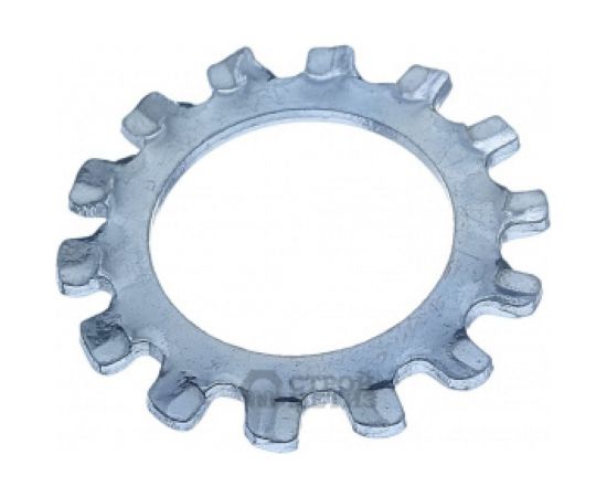 Стопорная (пружинная) шайба Insparion DIN 6797 А, нержавеющая А2, с внешними зубцами, 3.2 мм, 10 шт. С1-00001035 