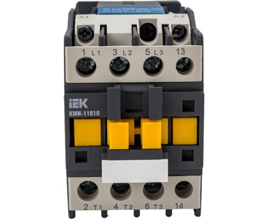 Контактор IEK КМИ-11810, 18А, 110В/АС3, 1НО KKM11-018-110-10 
