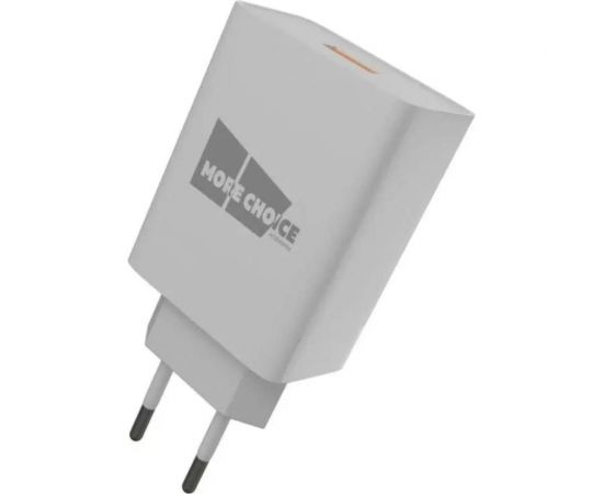 СЗУ More Choice 1USB 3.0A QC3.0 для Type-C быстрая зарядка NC52QCa 