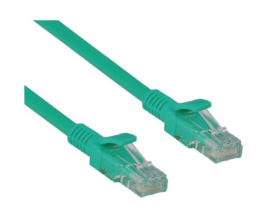 Патч-корд ExeGate LSZH UTP-RJ45-RJ45-5e-0,5M-LSZH-GN, UTP, cat,5e, 0,5м 286377 