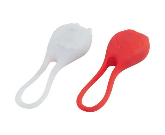 Велосипедный минифонарик Ecos XC-995, комплект 2шт, микс в транспортной упаковке 002291 