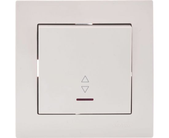 Проходной выключатель Lezard VESNA с подсветкой крем 742-0388-114 