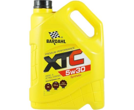 Моторное масло BARDAHL XTC 5W30, синтетическое, 5 л 36313 