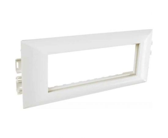 Суппорт с рамкой SPL на 3 поста 45x45 в профиль для кабельных каналов 100x50, 105x50, 6 шт. 100009S 