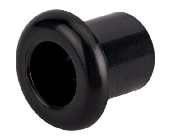 Втулка (проход через стену) Bironi пластик, цвет черный (20 шт/уп) B1-VT-23-20 