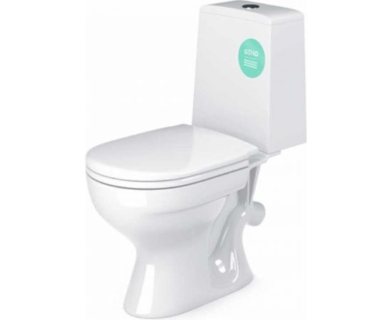 Унитаз-компакт Gesso 102 HOME De Luxe с 1 уровневой арматурой (100% комплектация) 9 012 357 