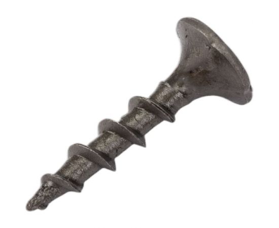 Саморез по дереву для ГКЛ Метизный двор 3,5x19, крупная резьба, оксидированный, 40 шт. 4607173900579 – изображение 2