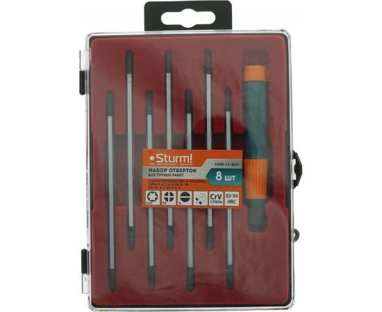 Набор отверток для точной механики Sturm 1040-11-S14 – изображение 2
