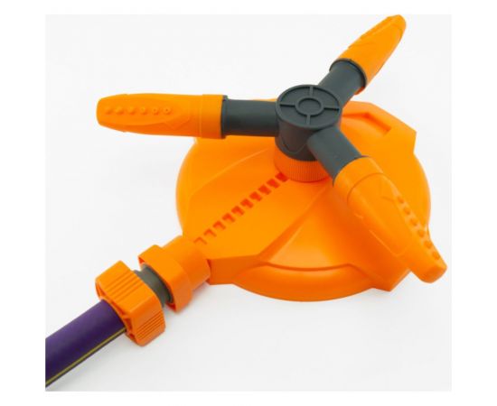 Вращающийся разбрызгиватель на круглой подставке POLYAGRO LUXURY 3 лопасти 7573235 – изображение 2