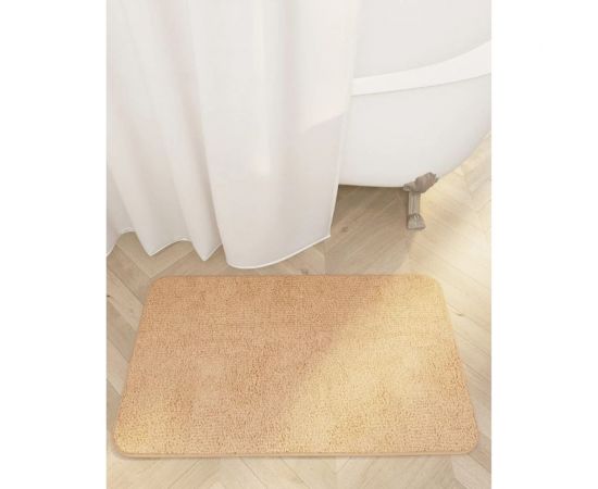 Коврик для ванной и спальни Аквалиния Woolly кремовый, 50x80 5080 – изображение 2