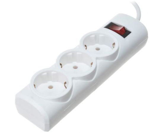 Удлинитель Профессионал ПРЕМИУМ с КНОПКОЙ 3 гнезда 2200Вт с заземлением 5м 5516 – изображение 2