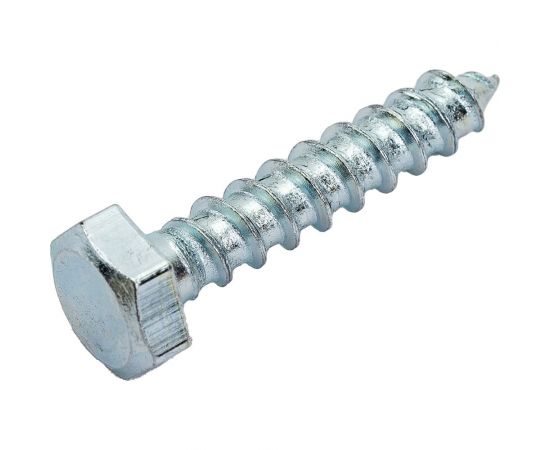 Шуруп с шестигранной головкой Качественный КРЕПЕЖ 6х30, 150 шт. 0300537 КЧ – изображение 2