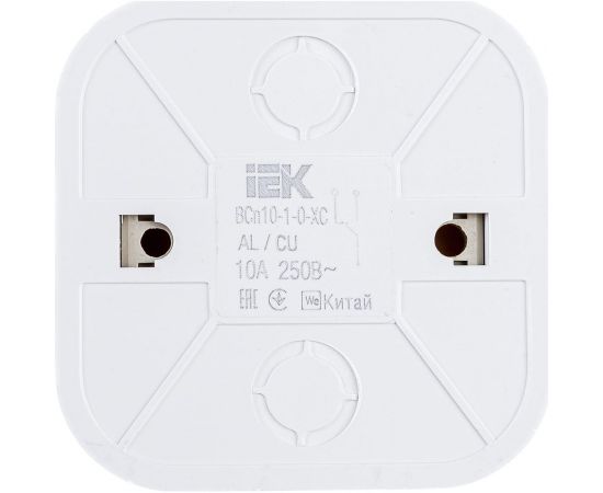 Выключатель IEK ВСп10-1-0-ХС 1-кл. проход. о/у 10А GLORY сосна EVH12-K34-10 – изображение 2