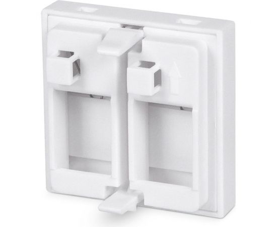 Вставка для 2 модулей формата Keystone Jack Cabeus 45x45 (Mosaic) FP-45-2M – изображение 2