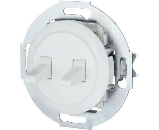 2-рычажковый выключатель LK Studio схема 5, 16 A, 250 B, белый, LK Vintage 882304-1 – изображение 2