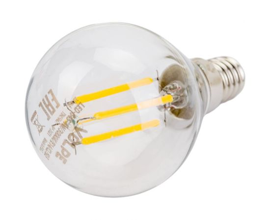 Светодиодная лампа Volpe LED-G45-4W/3000K/E14/CL/SLF UL-00008312 – изображение 3