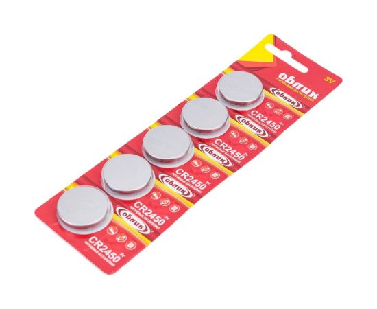 Литиевая батарейка Облик CR2450 612 – изображение 3