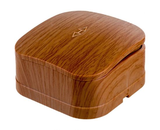 Выключатель IEK ВСп10-1-0-ХД 1-кл. проход. о/у 10А GLORY дуб EVH12-K24-10 – изображение 3