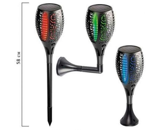 Солнечный светильник ФАZА SLR-S11-RGB эффект факела, 33 LED, 58 см 5040823 – изображение 3