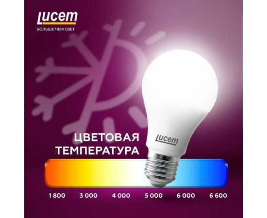 Светодиодная лампа Lucem LM-LBL 5W 6500K E14 FLLBL051465L – изображение 4