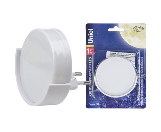 Светильник-ночник Uniel Круг, White Sensor DTL-316 UL-00007053 – изображение 4