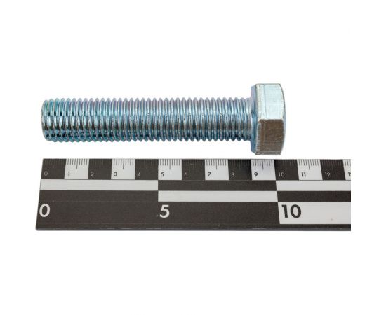 Болт крепежная техника ш\г, полная резьба, DIN 933, 20х90 мм, 10 шт. 493582 БК – изображение 4