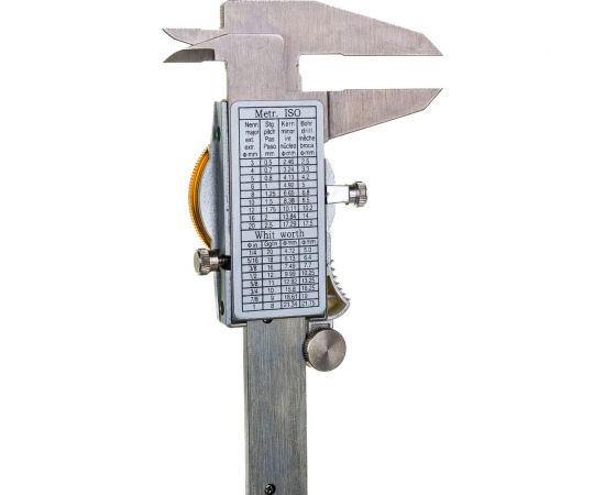 Стрелочный штангенциркуль Kinex DIN 862 150/40 мм, 0,02 мм 6013-02-150 – изображение 4