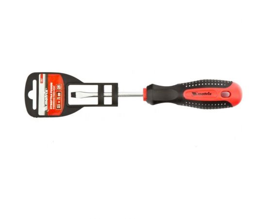 Отвертка SL5,0х75 мм MATRIX Fusion Anti slip 11417 – изображение 4