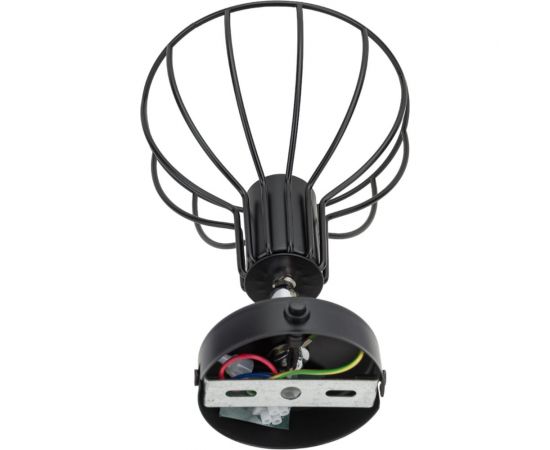 Бра РОССВЕТ 1х60ВтхE27 РС21077 BK+CR/1W – изображение 5