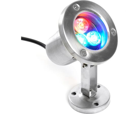 Подводный светодиодный прожектор FERON LL-822 80x80x130mm, 3W, AC24V, RGB, IP68 48467 – изображение 6