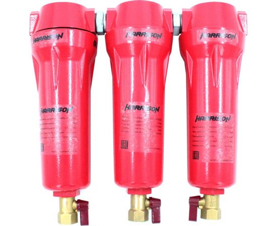 Фильтр воздушный магистральный (2400 л/мин, 13 бар, 1 мкм) Harrison HRS-MFB2400 – изображение 6