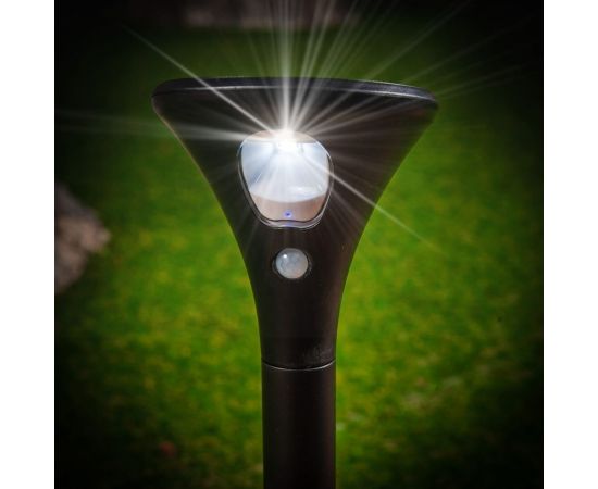 Садовый светильник на солнечной батарее Uniel, с датчиком движения, 1 светодиод. Белый свет. 1*3,7V UL-00009372 – изображение 7