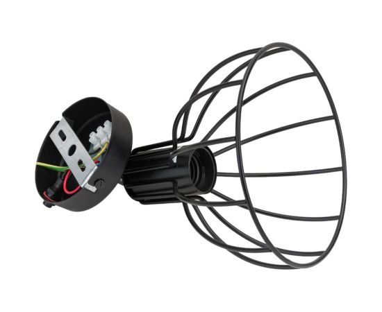 Бра РОССВЕТ 1х60ВтхE27 РС21077 BK+CR/1W – изображение 7