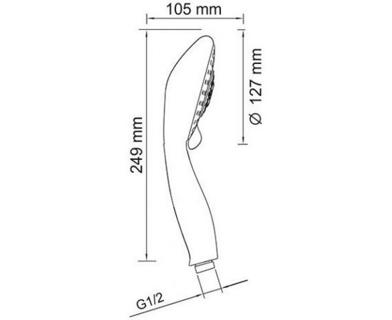 Лейка WasserKRAFT 5-функциональная A003 – изображение 8