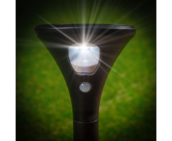 Садовый светильник на солнечной батарее Uniel, с датчиком движения, 1 светодиод. Белый свет. 1*3,7V UL-00009372 – изображение 9