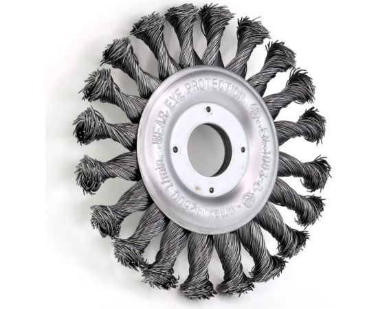 Щетка дисковая жгутовая 125x12x22.2 мм, ворс сталь 0.50 мм энаргит 0228 631 151 