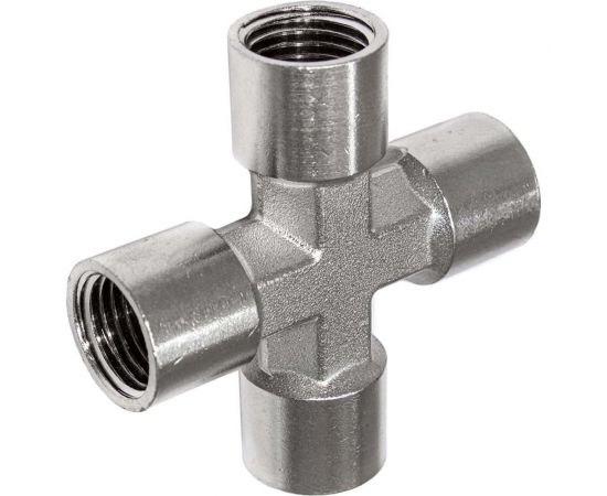 Фитинг крест 1/4внутр-1/4внутр-1/4внутр- 1/4внутр PI TOOLS 0724 