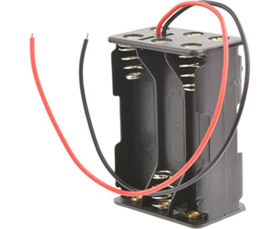 Отсек для элементов питания Robiton Bh6xAAA с двумя проводами PK1 16493 