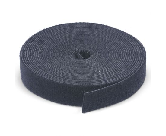 Лента (липучка) в рулоне Cabeus ширина 16 мм, длина 5 м, черная ROL-5x16-BK 