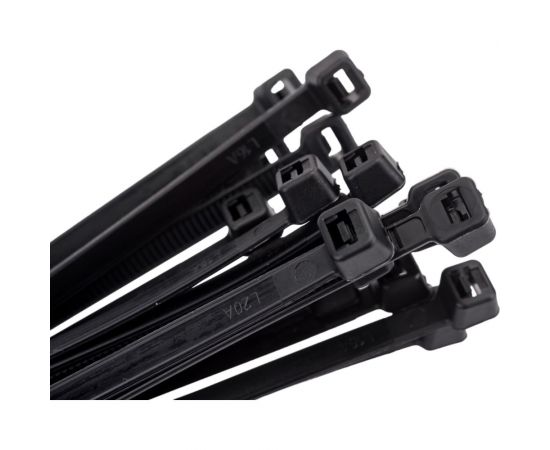 Нейлоновый хомут DKC 4.6х160 черный 100шт 25311SR 