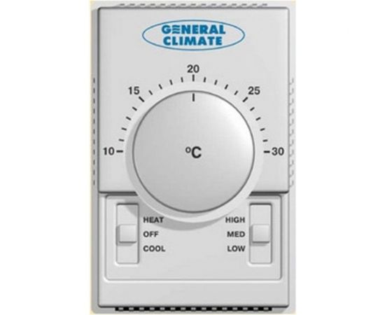 Пульт управления механический, универсальный 2/4х труб. General Climate GR-107U 