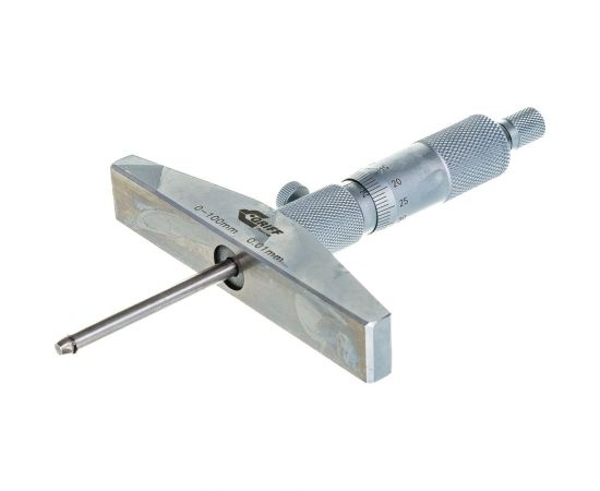 Микрометрический глубиномер GRIFF ГМ 100 ГОСТ 7470-92 пр-во Guilin Measuring D102009 
