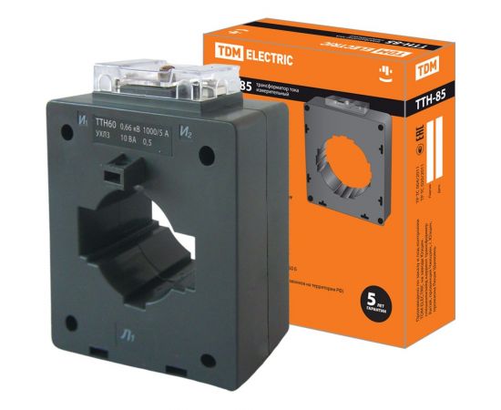 Трансформатор тока TDM ТТН 85/ 800/5-15VA/0,5-Р SQ1101-1156 