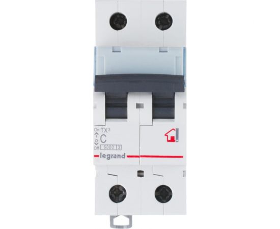 Автоматический выключатель Legrand TX3 6000 - 6 кА - тип B - 2П - 6 А - 2 модуля 403983 