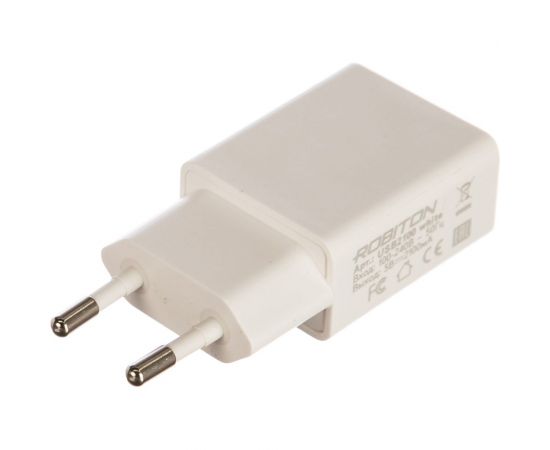 Блок питания Robiton USB2100 white BL1 13814 