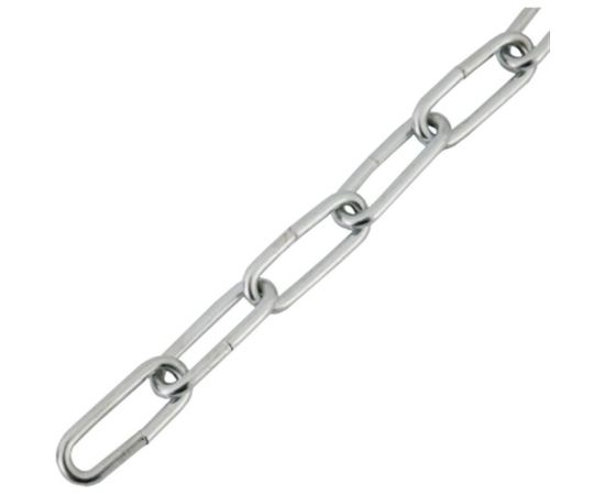 Цепь Мир крепежа DIN 763 с длинным звеном 4 мм (50 м) УТ000008879 