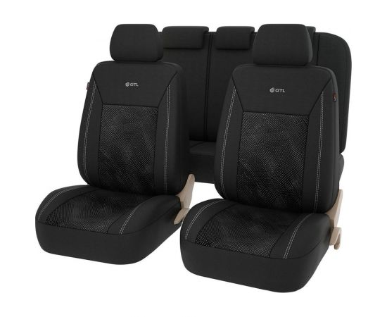 Чехлы GTL Jakkard черный, полиэстер + жаккард 132675 