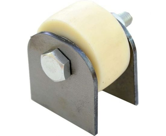 Ролик Rolik-Opt капролон, d.50 мм, гладкий, на пластинах К2519 